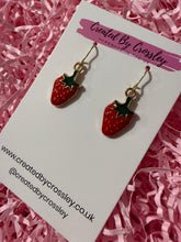 Load image into Gallery viewer, Strawberry Earrings
