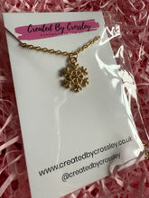 Load image into Gallery viewer, Snowflake Charm Necklace
