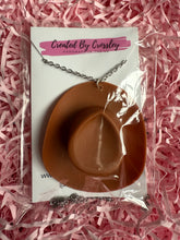 Load image into Gallery viewer, Cowboy Hat Charm Necklace
