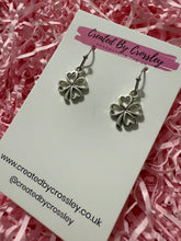 Load image into Gallery viewer, Four Leaf Clover Earrings
