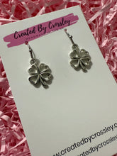 Load image into Gallery viewer, Four Leaf Clover Earrings
