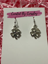 Load image into Gallery viewer, Four Leaf Clover Earrings
