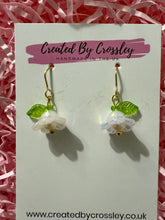 Load image into Gallery viewer, Flower Charm Earrings
