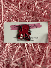 Load image into Gallery viewer, Reading Octopus Pin Badge
