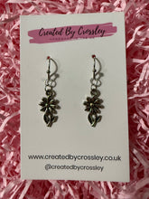 Load image into Gallery viewer, Flower Charm Earrings
