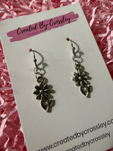 Load image into Gallery viewer, Flower Charm Earrings
