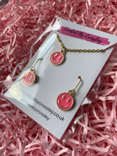 Load image into Gallery viewer, Smiley face charm jewellery set
