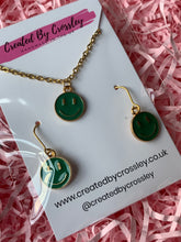 Load image into Gallery viewer, Smiley face charm jewellery set
