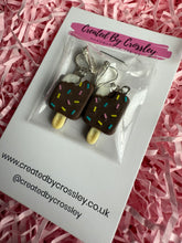 Load image into Gallery viewer, Sprinkle Lolly Clip On Earrings
