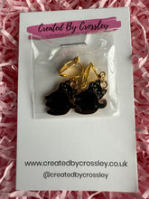 Load image into Gallery viewer, Black Cat Clip On Earrings
