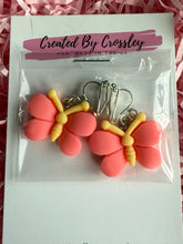Load image into Gallery viewer, Butterfly Clip On Earrings
