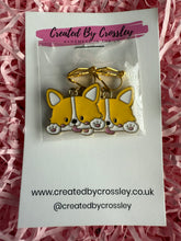 Load image into Gallery viewer, Corgi Dog Clip On Earrings
