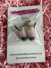Load image into Gallery viewer, Bubble Tea Clip On Earrings
