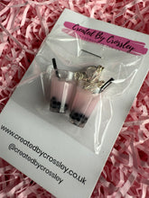 Load image into Gallery viewer, Bubble Tea Clip On Earrings
