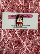 Load image into Gallery viewer, Christmas Pug Dog Pin Badge
