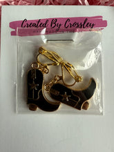 Load image into Gallery viewer, Cowboy Boot Clip On Earrings
