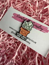 Load image into Gallery viewer, Aloe, how are you? Plant Pin Badge
