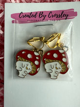 Load image into Gallery viewer, Mushroom Cuties Clip On Earrings
