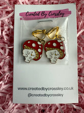 Load image into Gallery viewer, Mushroom Cuties Clip On Earrings
