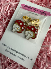 Load image into Gallery viewer, Mushroom Cuties Clip On Earrings
