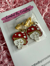 Load image into Gallery viewer, Mushroom Cuties Clip On Earrings
