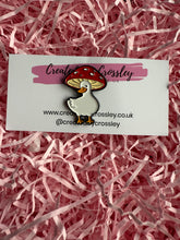 Load image into Gallery viewer, Mushroom Duck Pin Badge
