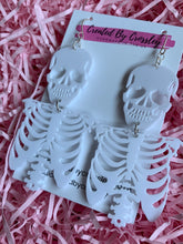 Load image into Gallery viewer, Large Skeleton Charm Earrings
