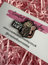 Load image into Gallery viewer, “Trash Fairy” Possum Pin Badge
