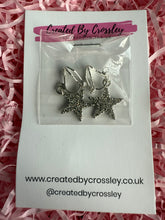 Load image into Gallery viewer, Gem Star Clip On Earrings
