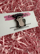 Load image into Gallery viewer, Chaos Raccoon Pin Badge

