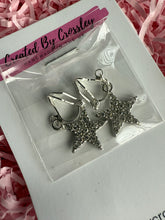 Load image into Gallery viewer, Gem Star Clip On Earrings
