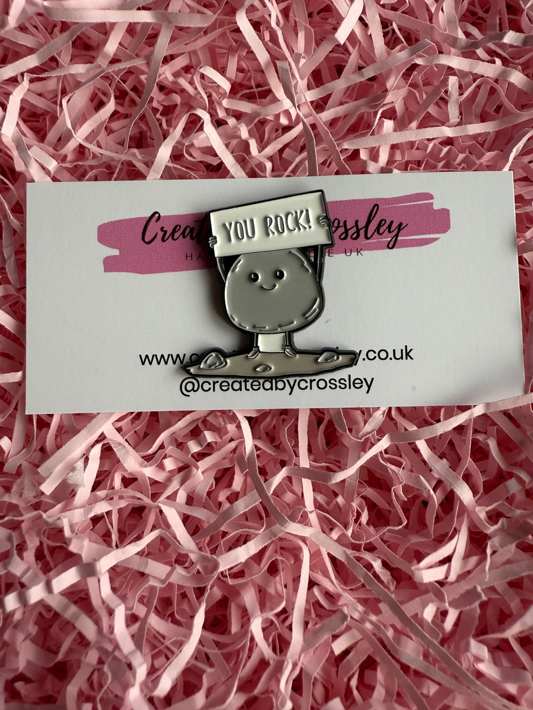 You Rock! Pin Badge