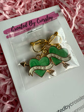 Load image into Gallery viewer, Love Heart Clip On Earrings
