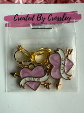 Load image into Gallery viewer, Love Heart Clip On Earrings
