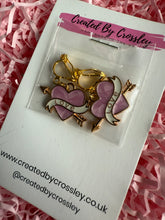 Load image into Gallery viewer, Love Heart Clip On Earrings
