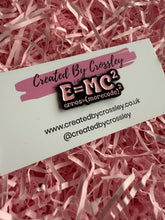 Load image into Gallery viewer, Funny Formula Code Pin Badge
