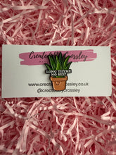 Load image into Gallery viewer, “Long thyme no see!” Plant Pin Badge
