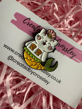 Load image into Gallery viewer, Mermaid Cat Pin Badge

