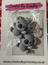 Load image into Gallery viewer, Koala Clip On Earrings
