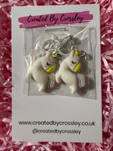 Load image into Gallery viewer, Unicorn Clip On Earrings
