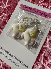 Load image into Gallery viewer, Unicorn Clip On Earrings
