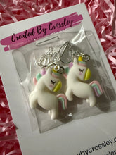 Load image into Gallery viewer, Unicorn Clip On Earrings

