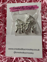 Load image into Gallery viewer, Balloon Dog Clip On Earrings
