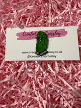 Load image into Gallery viewer, “Dill with it” Pickle Pin Badge

