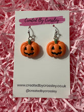 Load image into Gallery viewer, Pumpkin Charm Earrings

