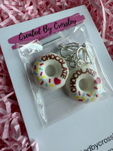 Load image into Gallery viewer, Doughnut Clip On Earrings
