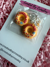 Load image into Gallery viewer, Doughnut Clip On Earrings
