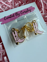 Load image into Gallery viewer, Cowboy Boots Clip On Earrings
