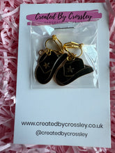 Load image into Gallery viewer, Cowboy Hat Clip On Earrings
