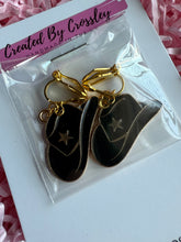Load image into Gallery viewer, Cowboy Hat Clip On Earrings
